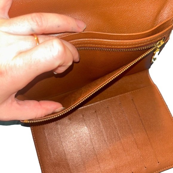 Louis Vuitton Continental Wallet | Brown Vintage Monogram Long | EUC - Picture 6 of 10